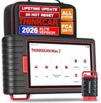 Thinkcar OBD2 Scanner Wireless, Thinkscan Max2 Lifetime Free Upgrade Diagnostic Scan Tool with CAN-FD Protocol, All System Diagnosis & 28+ Resets, FCA Autoauth