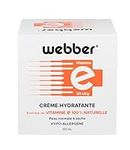 Webber Hydrating Cream Face Moisturizer, with Vitamin E to help the natural healing process of the skin and the appearance of very Dry Skin (Jar - 120mL)