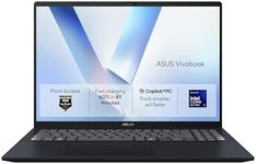 ASUS Vivobok 16 X1607AA Copilot+ PC Laptop | Intel Core Ultra 5 325 | 16GB RAM | 512GB SSD | 16" Full HD+ 16:10 Screen | Backlit Keyboard | Windows 11