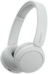 Sony WH-CH520 Wireless Bluetooth Headphones - up to 50 Hours Battery Life with Quick Charge, On-ear style - White