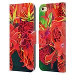 Head Case Designs Officially Licensed Graeme Stevenson Flowers 1 Assorted Designs Leather Book Wallet Case Cover Compatible With Apple iPhone 6 / iPhone 6s