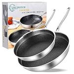 LOLYKITCH Stainless Steel Frying Pa