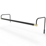 Cocoweb 30" Tru-Slim LED Picture Light in Black and Brass with Plug-in Adapter