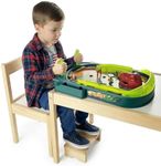 Dinosaur Pinball Machine for Kids - DIY Tabletop Arcade Game with Scoring, Multi-Track Dynamic Play, Prehistoric Stickers Included - STEM Educational Toy Gift for Boys & Girls Ages 3-14