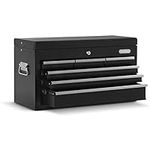 VonHaus Tool Chest - Portable Tool Cabinet with Carry Handle & Drawers - Heavy Duty Metal Tool Box with Drawers, Contains Secure Lock & Key for Safe Hand Tool Storage - Suitable as a Mechanic Tool Box