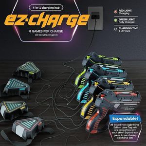 Squad Hero Rechargeable Laser Tag Set – Multiplayer Game Kit