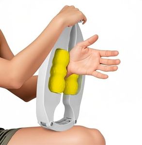 teepten Tennis Elbow Relief Massager for Leg and Arm, Adjustable Foam Roller, Trigger Point Muscle Roller for Calves&Forearm, Wrist Massager, Tennis&Golfers Elbow Pain Release, Gift for Women & Men