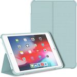 JETech Case for iPad mini 5 and iPad mini 4 (2019/2015 Model, 5th/4th Generation), Double-fold Stand with Shockproof TPU Back Cover, Auto Wake/Sleep (Light Blue)