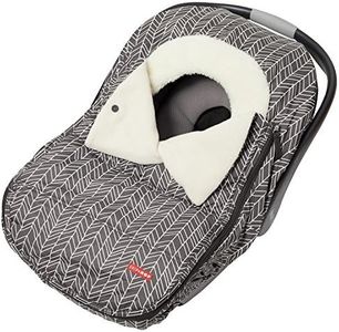 Skip Hop Winter Car Seat Cover, Stroll & Go, Grey Feather
