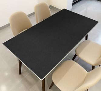 Warmstar Leather Table Cover 42 x 96 Inch, 1.8MM Thick PVC Table Protector Waterproof, Desk Cover Protector Non-Slip Desk Pad for Kitchen, Dresser, Gaming Desk,Dining Room Table