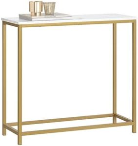 SoBuy FSB29-G Gold Console Table Side Table End Table Hallway Table Living Room Table