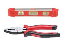 FREEMANS Bi-Material Torpedo level + Combination Plier