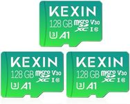 KEXIN 128GB Micro SD Card 3 Pack wi