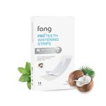 Fang Pro Teeth Whitening Strips | Instant Brightening | Enamel Safe, No Sensitivity | Removes Yellow Stains from Tea, Coffee & Smoking | Oral Care for Men & Women | Pack of 1 (7 Treatments)