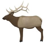 GLENDEL Glen Del Half-Scale Elk 3D Archery Target (G76000),Brown