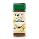 Barleycup Organic Instant Grain Beverage 100g. Made from The Finest Certified Organic Roasted Grains and Chicory Roots. Vegan. Free from Caffeine and Contains no Artificial additives.