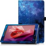 Famavala Folio Case Cover with Auto Wake/Sleep Feature for 8" Fire HD 8 Tablet [Compatible with 8th Generation 2018 / 7th Generation 2017 ] 8-Inch Tablet (BlueSky)