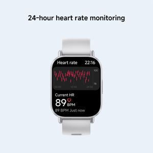 Redmi Watch 5 Active Smartwatch, 2.0" LCD, 18-Day Battery, Silver