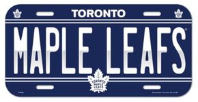 Wincraft NHL Toronto Maple Leafs License Plate