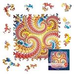 UNIDRAGON Wooden Jigsaw Puzzles for
