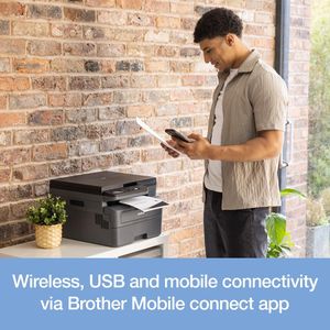 Brother Mono Laser Printer DCP-L2620DW – Wireless, Duplex Printing