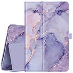 Fintie Folio Case for Alcatel Joy Tab 2 Tablet 8-inch 2020 Release (Model: 9032Z) - Premium PU Leather Protective Stand Cover with Pencil Holder, Also fits for TCL Tab 8.0" Tablet (Lilac Marble)