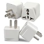 4 Pack Universal Adapter, Europe to