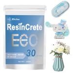 JDiction ResinCrete, 1000G Water-Based Eco-friendly Formula, 20-30 Minutes Demold Fast Curing Eco Casting Kit for Beginners, Natural Mineral Casting Powder, Easy Mix Non-Toxic for DIY Home Art