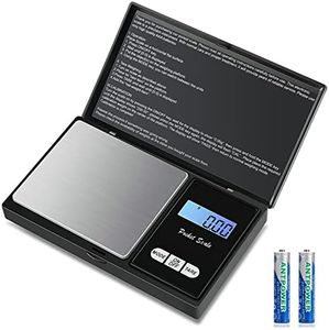 Balance de Precision 500g/0.01g, Balance de Poche avec Écran LCD Rétroéclairé（7 Unités）Petit Balance de Bijoux Balance de Cuisine de Haute Précision, Balance Numérique avec Fonction de Tare