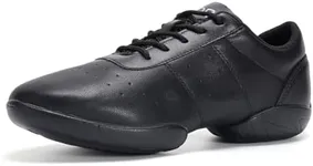 OLORA Cheer Shoes Girls Black Cheerleading Shoes Lightweight Comfortable Dance Athletic Training Tennis Competition Cheerleader Sneakers US Size 4 Little Kid