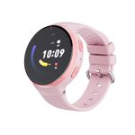 PTHTECHUS Kids Smart Watch Phone with 4G HD Video Call, Smart Watch for Kids GPS Tracker, SOS, Whatsapp, Music, Family Chat, Camera, WIFI, Kids Watch Boys Girls Birthday for Ages 6-13 (X13-Pink-VC)