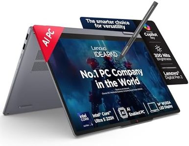 Lenovo IdeaPad 5 2-in-1 Intel Core Ultra 5 225H (16GB RAM/512GB SSD/14 (35.5cm)/WUXGA IPS/Windows 11/MS) 365 Basic+Office 2024/Lenovo Digital Pen 2/1Yr ADP/Grey/1.6Kg, 83KR0076IN Convertible Laptop