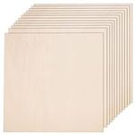 12 Pack Basswood Sheets for Crafts-