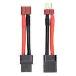 Fly 2PCS RC Lipo Battery Charger Conversion Cable Adapter Wire Traxxas to Deans T Plug Connector for TRAXXAS S E Slash