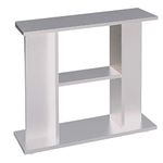 Amtra System 80 - White Wooden Aquarium Cabinet, 80x32x70 cm - Sturdy Support in Classic and Essential Style to Have a Complete Aquarium Accessories Kit - Made in Italy