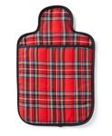 Hotties Microhottie Microwave Hot Water Bottle - Quilted Royal Stewart Tartan - Red