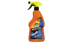 Armor All, Waterless Wash and Wax 500ml, Car Shampoo and Polish, Dual Action Formula for a Clean and Shiny Car, Water Beading Technology, Ideal for Car & Motorcycle Detailing, Made in the UK