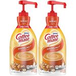 Coffee-mate Coffee Creamer, Hazelnut Pump Bottle, 1.5L (Pack of 2)