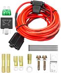 EMIHO Electric Fuel Pump Relay Kit Fuel Pump Wiring Harness Kit Fit for 12V System P/N 30247 Relay Bypass 40 AMP Waterproof Relay Switch Kit Heavy Duty Long Wires