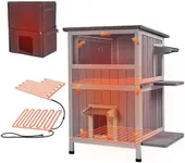 Heated Cat House Outdoor Cat House