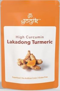 Go-Yogik Lakadong Turmeric-150gram | 9% Curcumin -Lab Tested | Traditionally grown | Direct from India