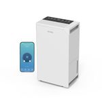 Devology 20L/Day Smart Compressor Dehumidifier - 3.5L Water Tank, Sleep Mode, 24H Timer, Laundry Clothes Drying Mode - Humidity Sensor Mould Remover with APP Control - Damp & Condensation Remover