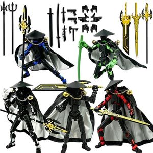 Titan13 Action Figure,Dummy Robot 13 Action Figure,3D Printed Multi Jointed Movable Robot Action Figure,Nova 13 Action Figure for Collectors Desktop Decorations (Assembly Completed - 5PCS)