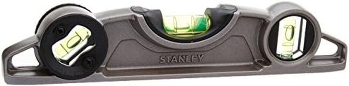 STANLEY 43-609 9-Inch FatMax Magnetic Torpedo Level, Gray