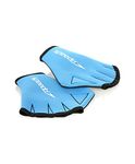 Speedo Unisex-Adult Aqua Gloves Webbed Swimming Gloves | Resistance Training Training Aids, Blue, M