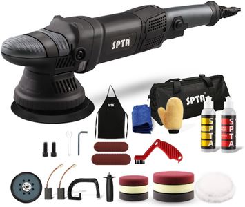 SPTA 5-Inch Dual Action Polisher – Variable Speed Car Buffer
