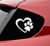 Heart with Dog PAW Puppy Love 4" (C