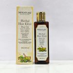 mi nature Elixir Oil | Power of Himalayan Herbs | Enriched with, Brahmi, Bhringaraj & Fenugreek |herbal hair oil for care |100ml (3.38 fl Oz)