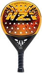 NZI 552000 G984 Padel Tennis Racquet, Unisex Adult, Orange/Black, One Size