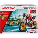 Meccano, 5-in-1 Street Fighter Bike, S.T.E.A.M. Building Kit, for Ages 10 and Up